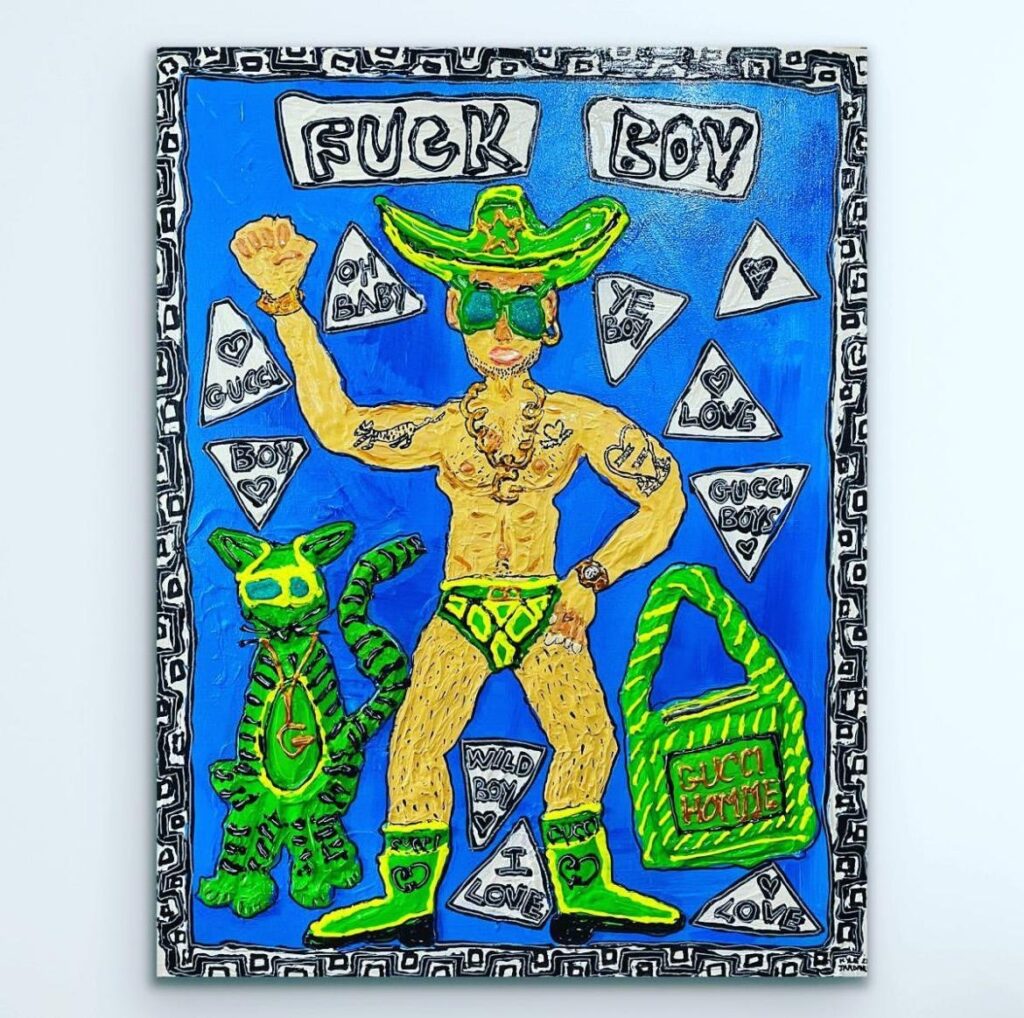 yes boy , 130 x 100cm , 2021