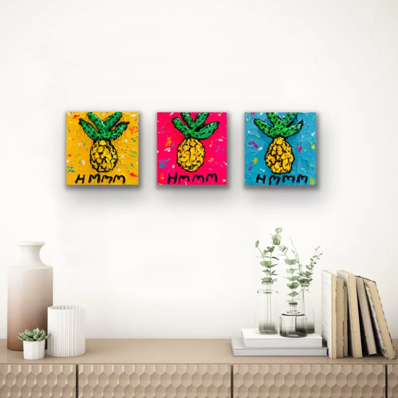 Pineapples, 2026 ( priced per panel )